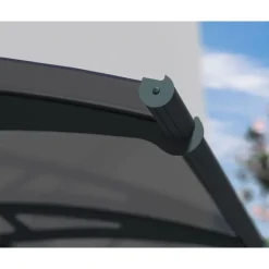 Aquila Pensilina Da Esterno 412X91 cm Grigio-Canopia