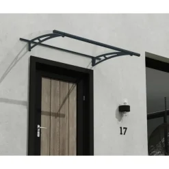 Aquila Pensilina Da Esterno 150X91 cm Trasparente-Canopia New