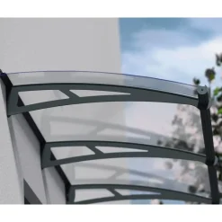 Aquila Pensilina Da Esterno 205X91 cm Trasparente-Canopia Clearance