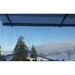 Aquila Pensilina Da Esterno 205X91 cm Trasparente-Canopia Clearance