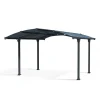 Arcadia Carport in Alluminio 3.6 X 4.4 m-Canopia New