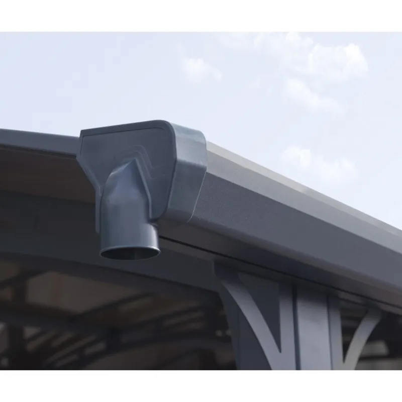 Arcadia Carport in Alluminio 3.6 X 11 m-Canopia Clearance