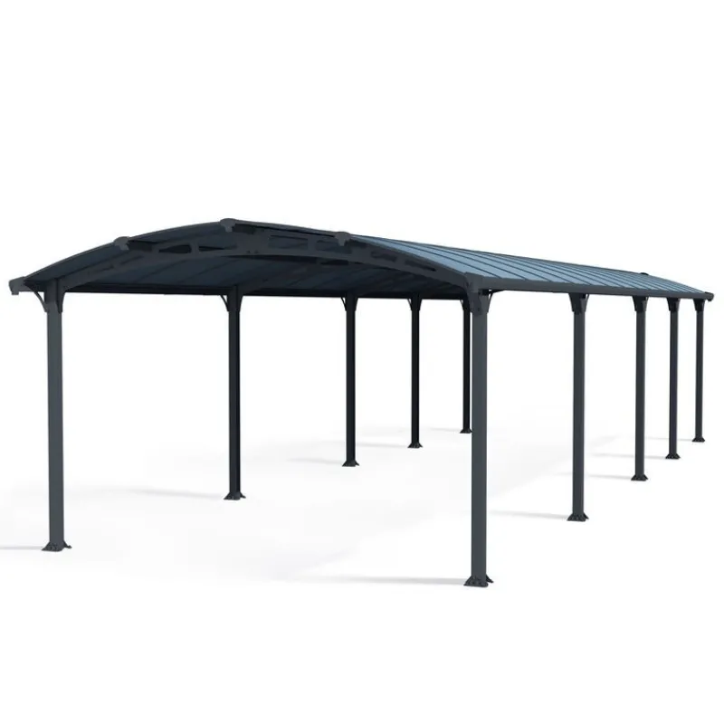 Arcadia Carport in Alluminio 3.6 X 11 m-Canopia Clearance
