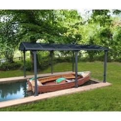 Arcadia Carport in Alluminio 3.6 X 5 m-Canopia Clearance