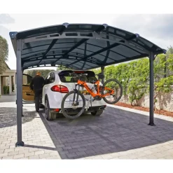 Arcadia Carport in Alluminio 3.6 X 13 m-Canopia Best