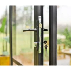 ARIA Ibrida Serra Da Giardino in Policarbonato 458x304x285 cm- Nero-Canopia New