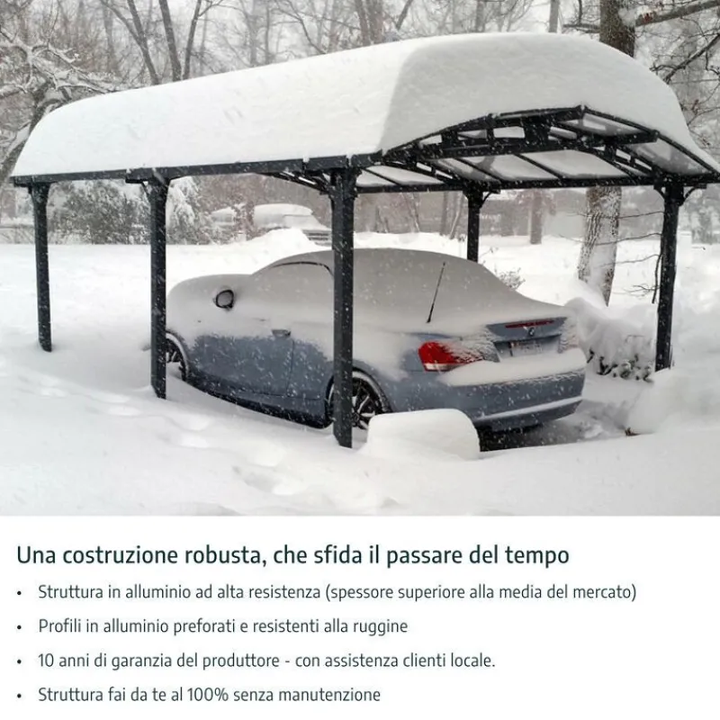 Arizona Breeze Carport in Alluminio 3 X 5 m-Canopia