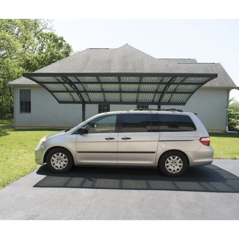 Arizona Wave Carport in Alluminio 3 X 5 m-Canopia Outlet