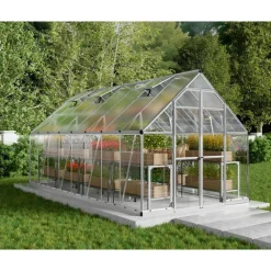 Balance Ibrida Serra Da Giardino in Policarbonato 487X244X229 cm Argento-Canopia Online