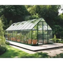 Balance Ibrida Serra Da Giardino in Policarbonato 607X244X229 cm Verde-Canopia Outlet