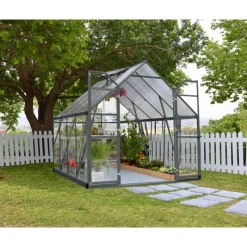 Balance Ibrida Serra Da Giardino in Policarbonato 247X244x229 cm Grigio-Canopia Discount