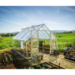 Balance Ibrida Serra Da Giardino in Policarbonato 484X304X257 cm Argento-Canopia Outlet