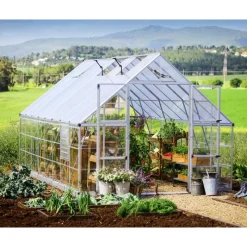 Balance Ibrida Serra Da Giardino in Policarbonato 484X304X257 cm Argento-Canopia Outlet