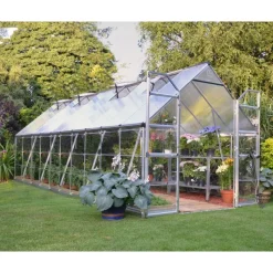 Balance Ibrida Serra Da Giardino in Policarbonato 607X244X229 cm Argento-Canopia Hot