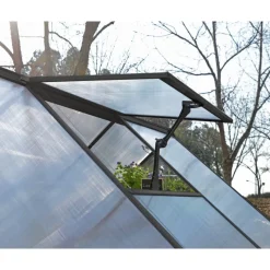 Balance Ibrida Serra Da Giardino in Policarbonato 367X244X229 cm Grigio-Canopia Outlet