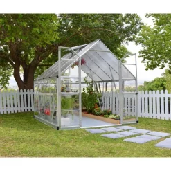 Balance Ibrida Serra Da Giardino in Policarbonato 247X244x229 cm Argento-Canopia Discount