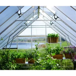 Balance Ibrida Serra Da Giardino in Policarbonato 604X304X257 cm Argento-Canopia Best