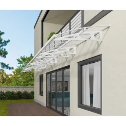 Bordeaux Pensilina Da Esterno 892X140 cm Trasparente-Canopia Best