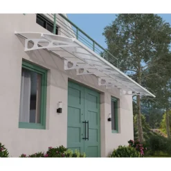 Bordeaux Pensilina Da Esterno 670X140 cm Doppio Strato-Canopia Hot