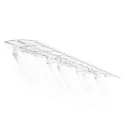 Bordeaux Pensilina Da Esterno 670X140 cm Trasparente-Canopia Sale