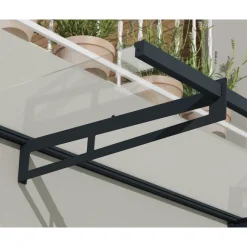 Bremen Pensilina Da Esterno 205X93 cm Trasparente-Canopia Discount