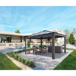 Dallas Gazebo in Alluminio 4.3X4.9 m-Canopia Online