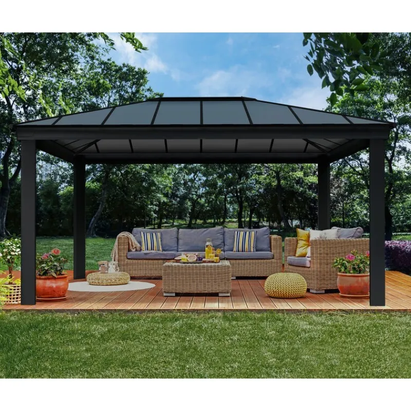 Dallas Gazebo in Alluminio 3.6X5 m-Canopia Clearance