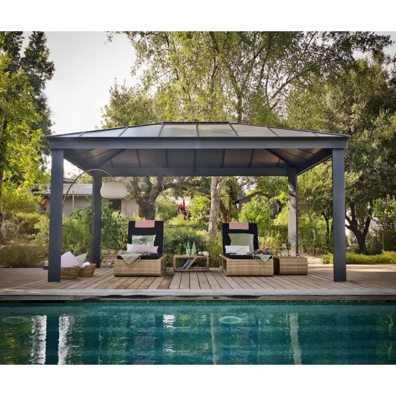 Dallas Gazebo in Alluminio 3.6X5 m-Canopia Clearance