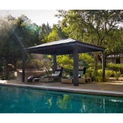 Dallas Gazebo in Alluminio 3.6X5 m-Canopia Clearance