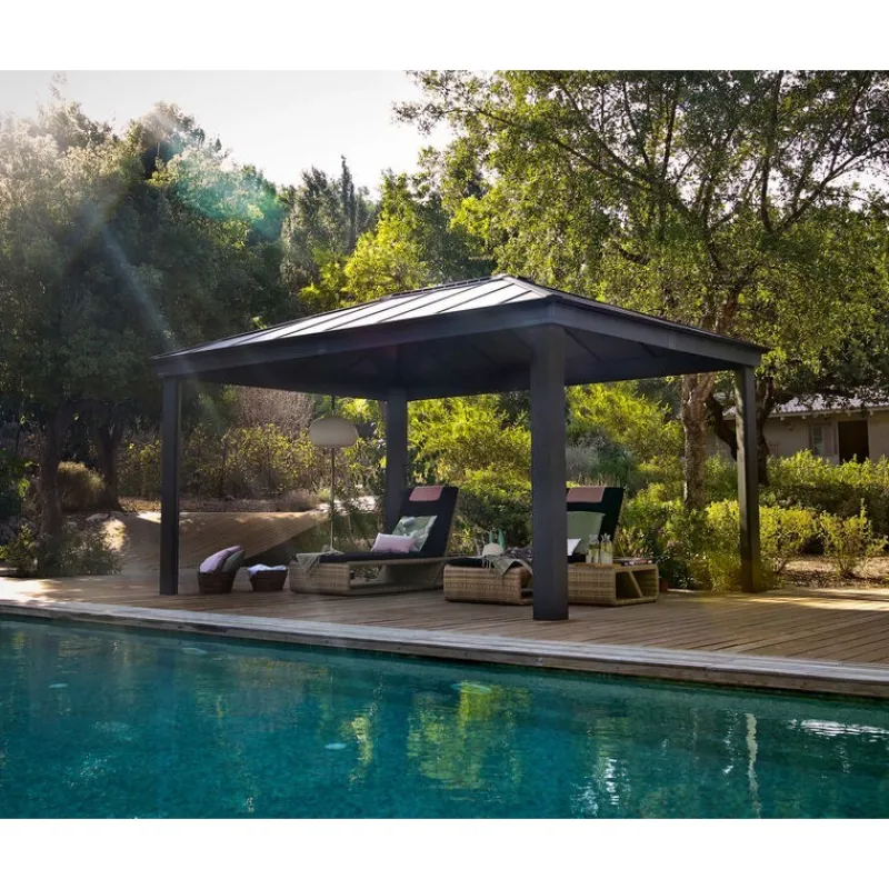 Dallas Gazebo in Alluminio 3.6X5 m-Canopia Clearance
