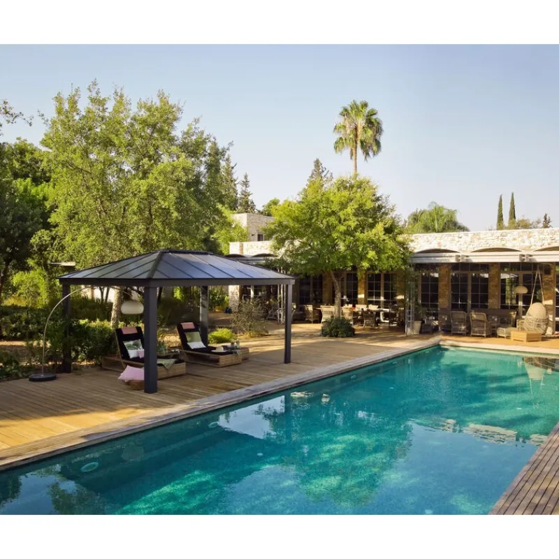 Dallas Gazebo in Alluminio 3.6X5 m-Canopia Clearance