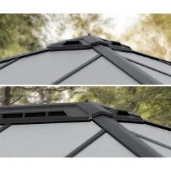 Dallas Gazebo in Alluminio 3.6X6 m-Canopia Hot