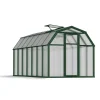 Eco Grow Doppio Strato Serra Da Giardino in Policarbonato 445X204X198 cm Verde-Canopia Best