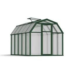 Eco Grow Doppio Strato Serra Da Giardino in Policarbonato 321X204X198 cm Verde-Canopia Discount