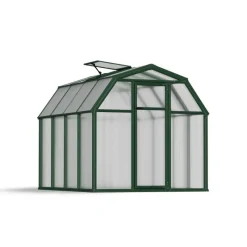 Eco Grow Doppio Strato Serra Da Giardino in Policarbonato 259X204X198 cm Verde-Canopia Outlet