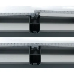 Feria Pergola Addossata in Alluminio 3X3 m Grigio-Canopia Discount