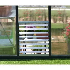 Finestra Laterale a Lamelle per Serra - Argento-Canopia Clearance