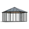 Garda Gazebo Chiuso in Alluminio 5.2X6 m-Canopia Clearance