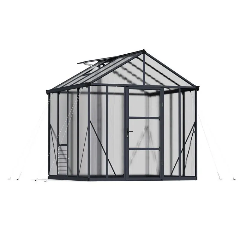 Glory Serra Da Giardino in Policarbonato di Premium 244X253X268 cm-Canopia