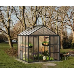 Glory Serra Da Giardino in Policarbonato di Premium 244X253X268 cm-Canopia