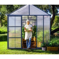 Glory Serra Da Giardino in Policarbonato di Premium 244X253X268 cm-Canopia