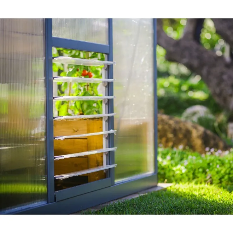 Glory Serra Da Giardino in Policarbonato di Premium 244X253X268 cm-Canopia