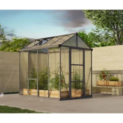 Glory Serra Da Giardino in Policarbonato di Premium 244X195X251 cm-Canopia Outlet