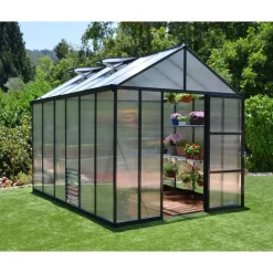 Glory Serra Da Giardino in Policarbonato di Premium 364X253X268 cm-Canopia Hot
