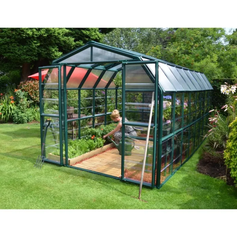 Grand Gardener Ibrida Serra Da Giardino in Policarbonato 513X265X238 cm Verde-Canopia Hot