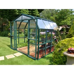 Grand Gardener Ibrida Serra Da Giardino in Policarbonato 264X265X238 cm Verde-Canopia Best
