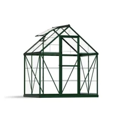 Harmony Trasparente Serra Da Giardino in Policarbonato 126X185X208 cm Verde-Canopia Best