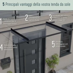 Helsinki Pergola 3 X 3.4 m Pergola in Legno di Cedro-Canopia Hot