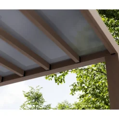 Helsinki Pergola 3 X 10 m Pergola in Legno di Cedro-Canopia Outlet