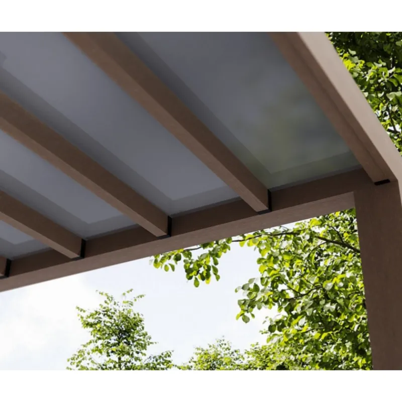 Helsinki Pergola 3 X 10 m Pergola in Legno di Cedro-Canopia Outlet